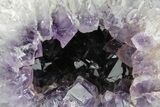 Sparkling Purple Amethyst Geode - Uruguay #379274-3